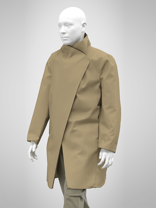 Koto Coat - Natural raw