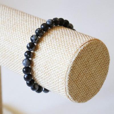 (Copie) Bracelet en Obsidienne noire