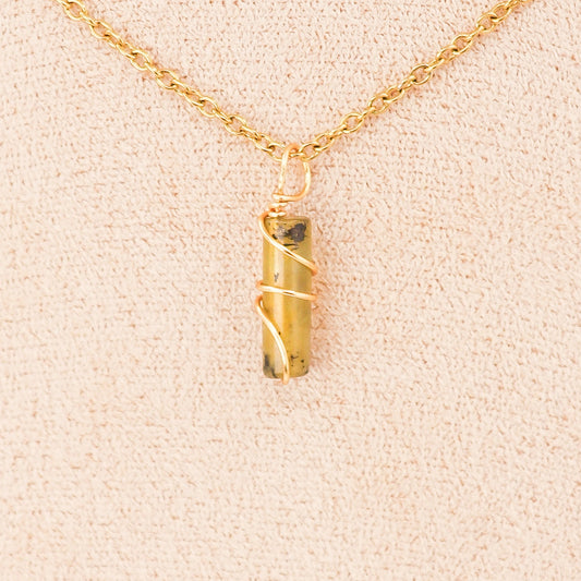 Pendant | Mini Jade Pillars “Plum Blossoms”